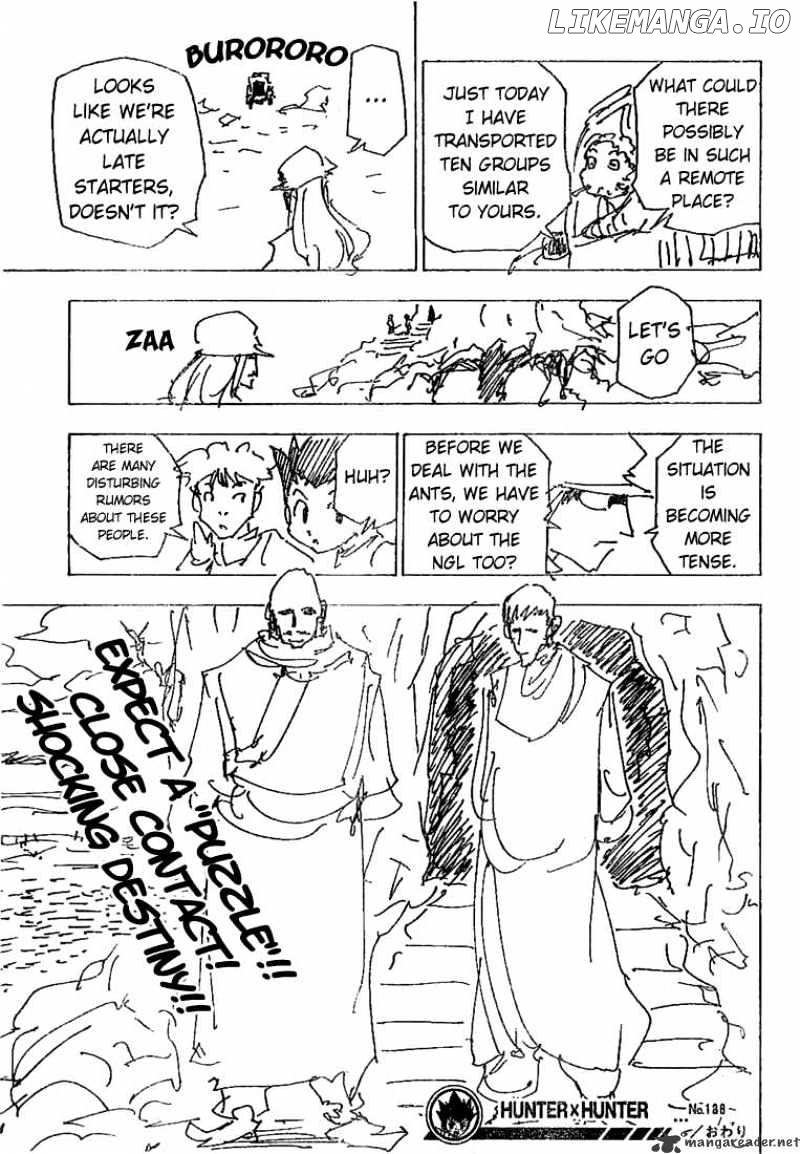Hunter x Hunter, Chapter 188 image 14